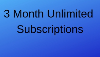 3 Monthly Unlimited Subscriptions